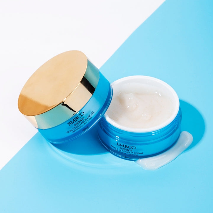 BMBCO Hydration and Glow Skincare Collection featuring Aqua Cream, Glow Mist Toner and Collagen Mask Pack
