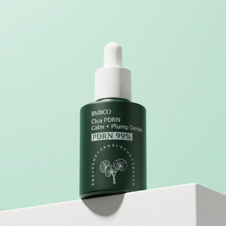 BMBCO Sensitive Skin Care Collection featuring Cica PDRN Serum and calming skincare products