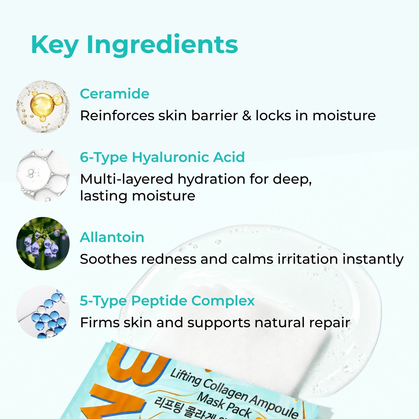 Lifting Collagen Ampoule Mask Pack